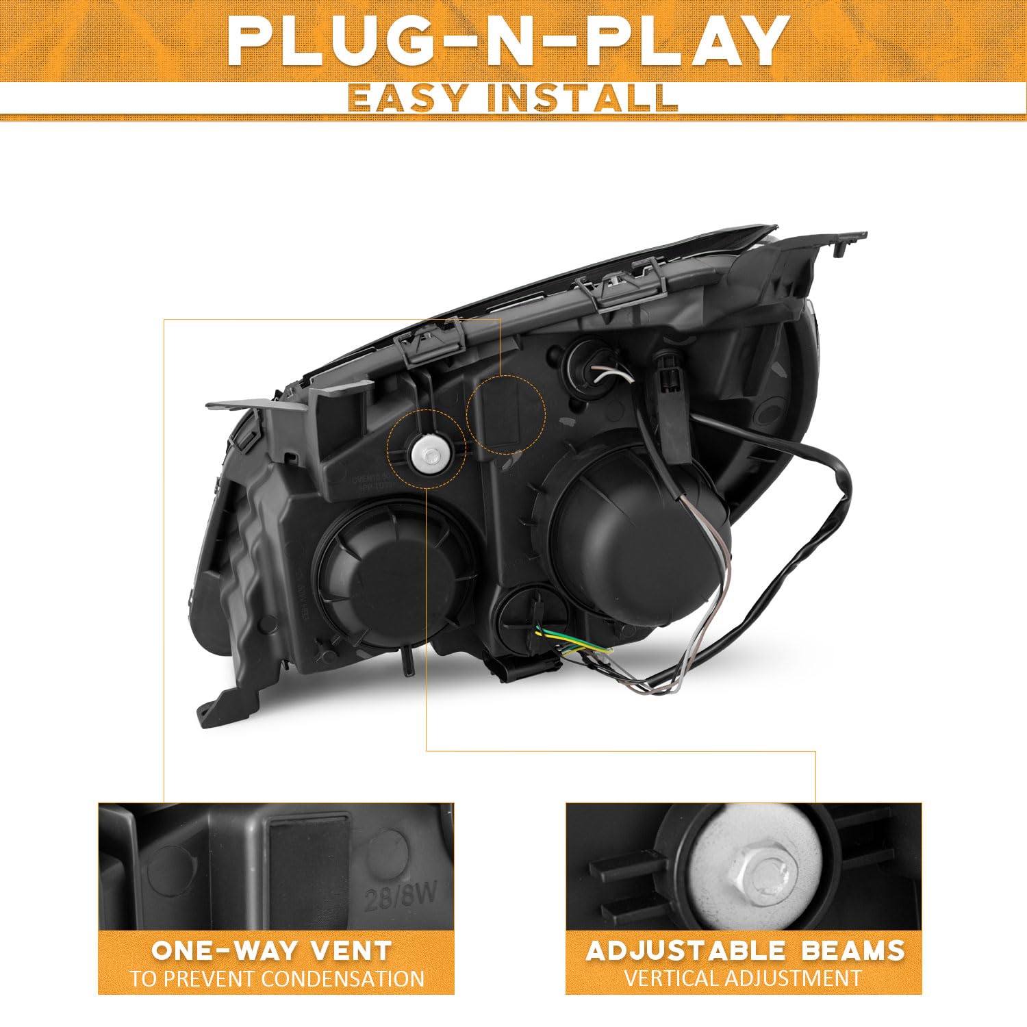 WEELMOTO plug-and-play design enables quick, tool-free installation