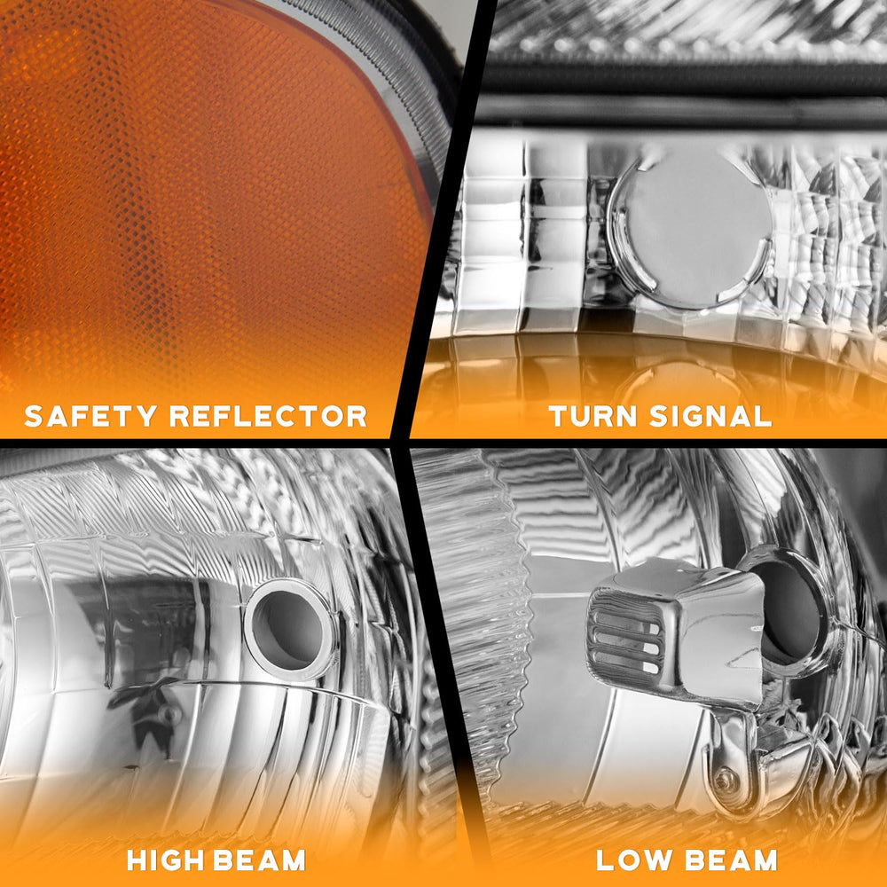 WEELMOTO Sierra 2500-3500HD left headlight delivers durable replacement.