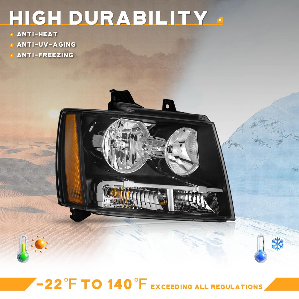 WEELMOTO headlight left for Tahoe Hybrid boosts nighttime clarity on dark roads