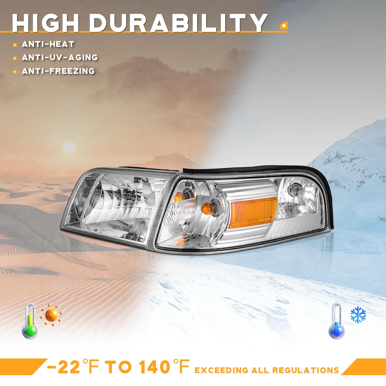 WEELMOTO beam pattern demonstrates SAE-compliant, bright, evenly distributed light.