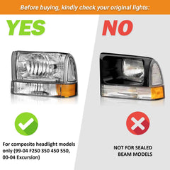WEELMOTO HB5-9007 bulbs included for bright high/low beam performance.
