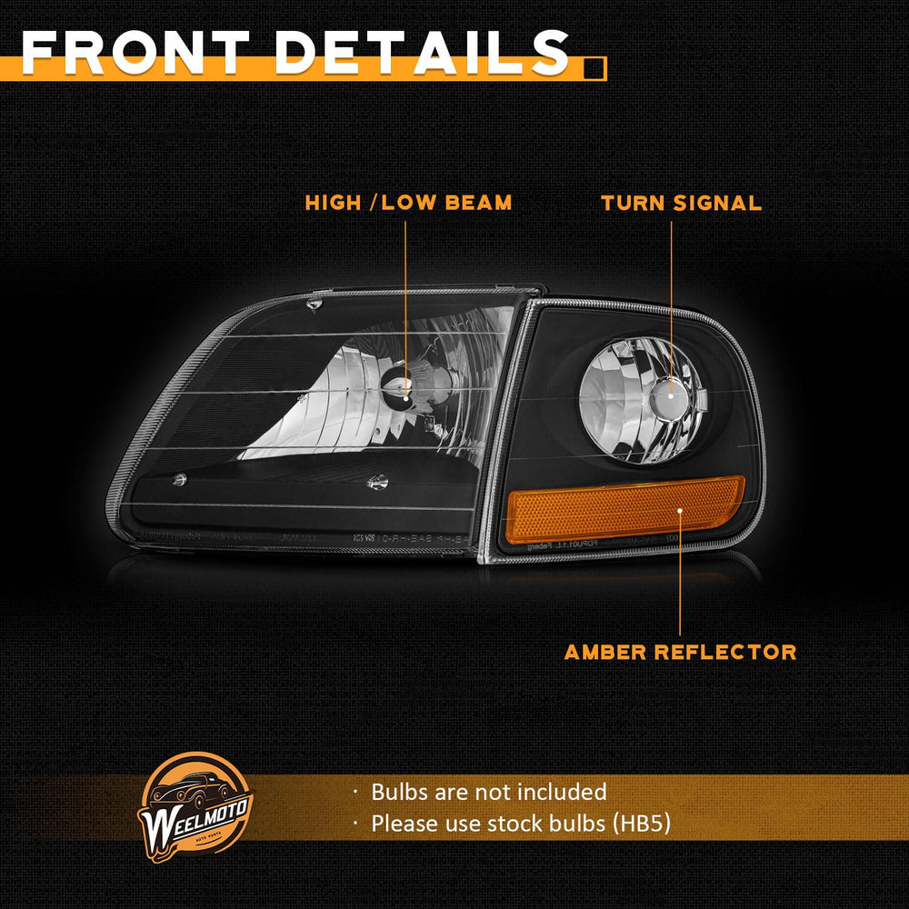 WEELMOTO headlight unit tested for rain, sand, and UV exposure.
