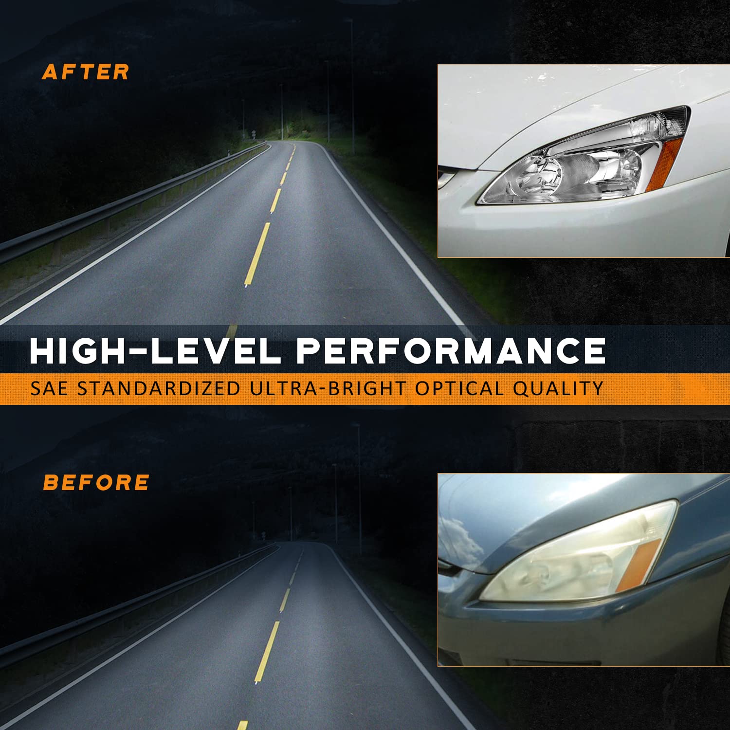 Durability testing scene for WEELMOTO headlights demonstrates long-lasting performance