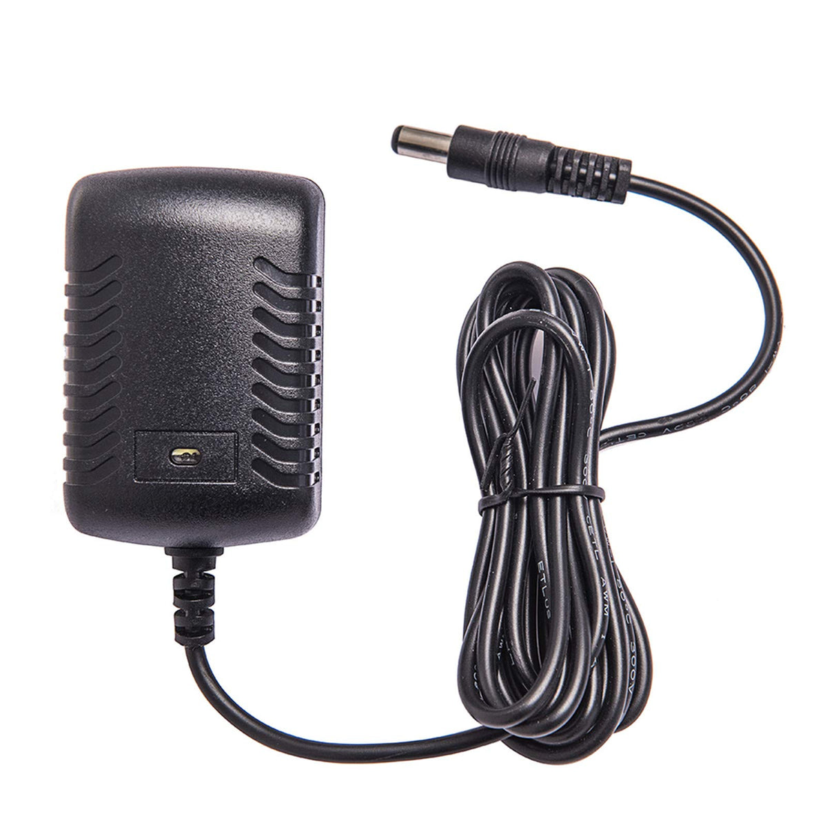 Weelye 12V ride-on charger front view with easy plug-in.