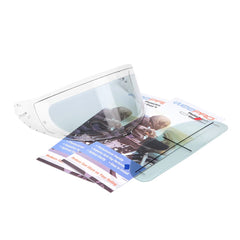 WeePro auto-tint transition film adapts to daylight for comfortable riding.