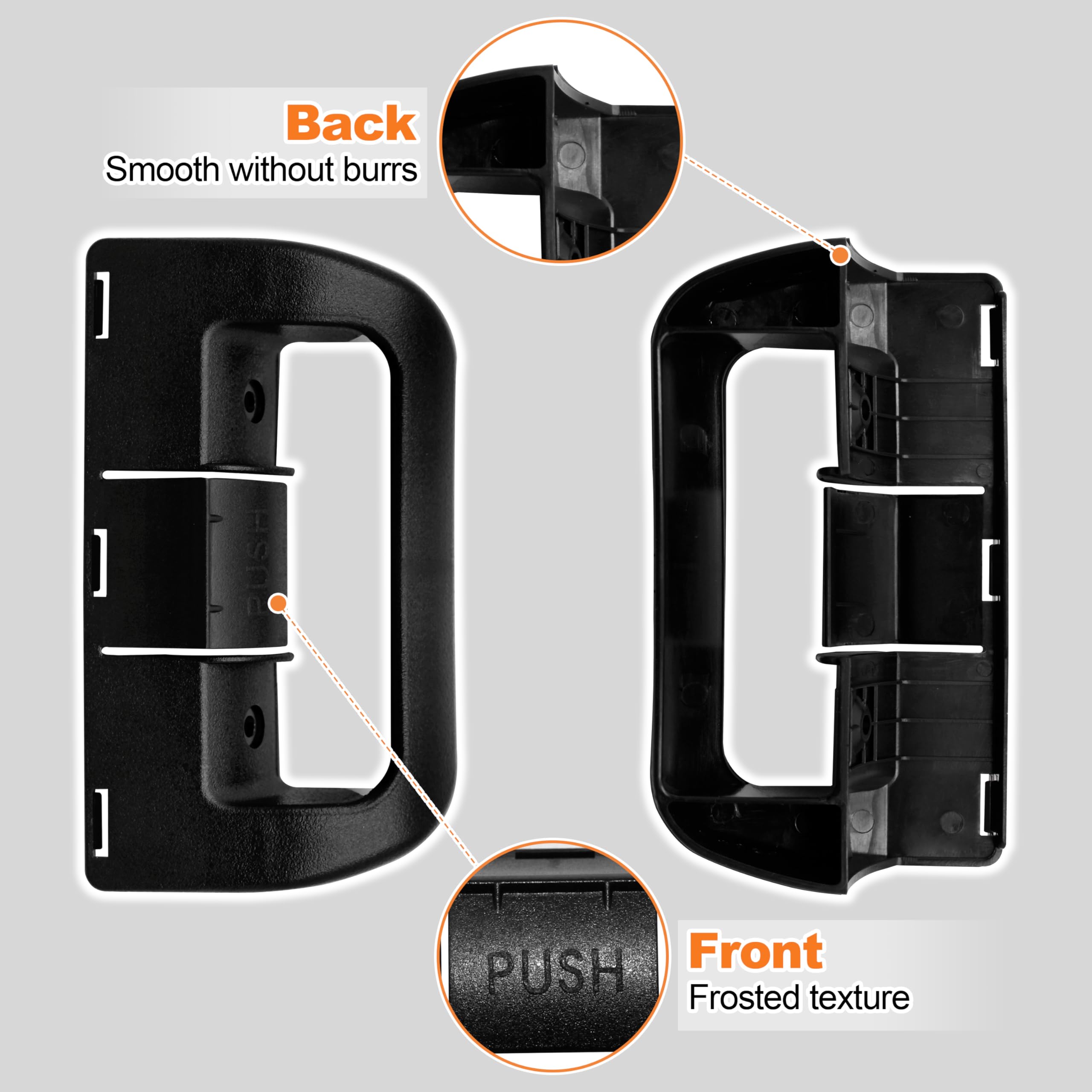 WEHOPE door-handle replacement for Dometic DM2662, ergonomic grip and secure latch for travel.