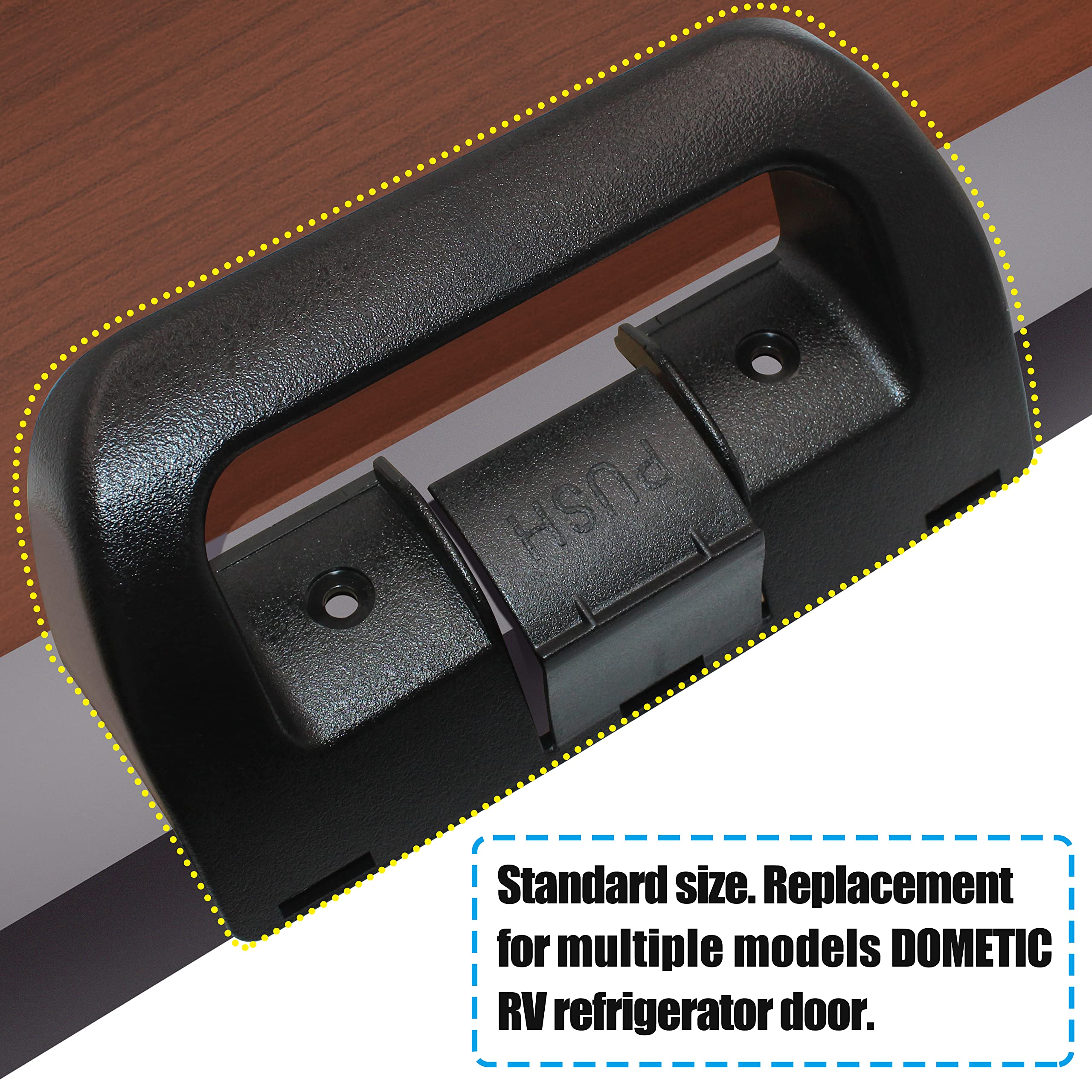 WEHOPE RM3662 door handle, sturdy construction and quick swap for RM series fridges.