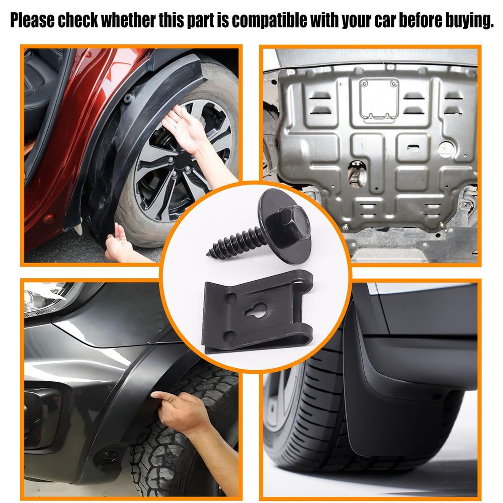 Weideer 25-pack U-nut clips packaged for quick replacement tasks.