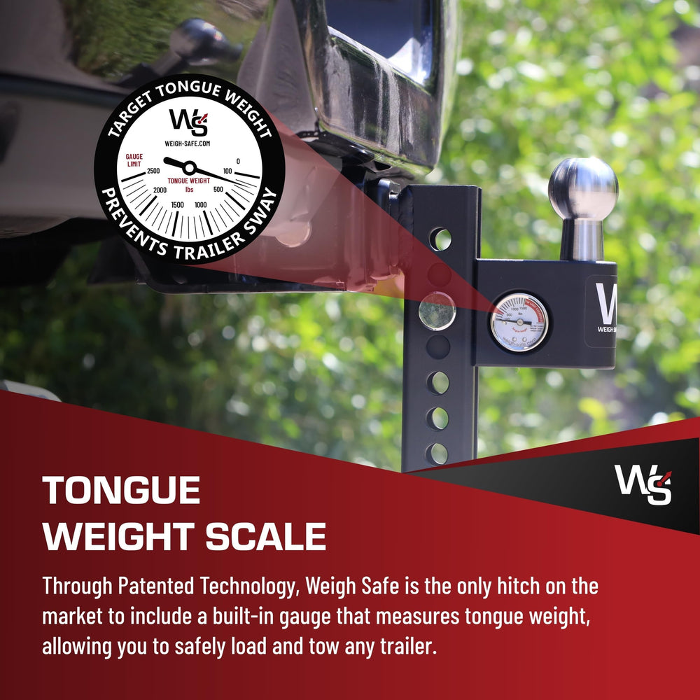 Weigh Safe Aero Hitch anti-sway design demonstrates stable towing on highway