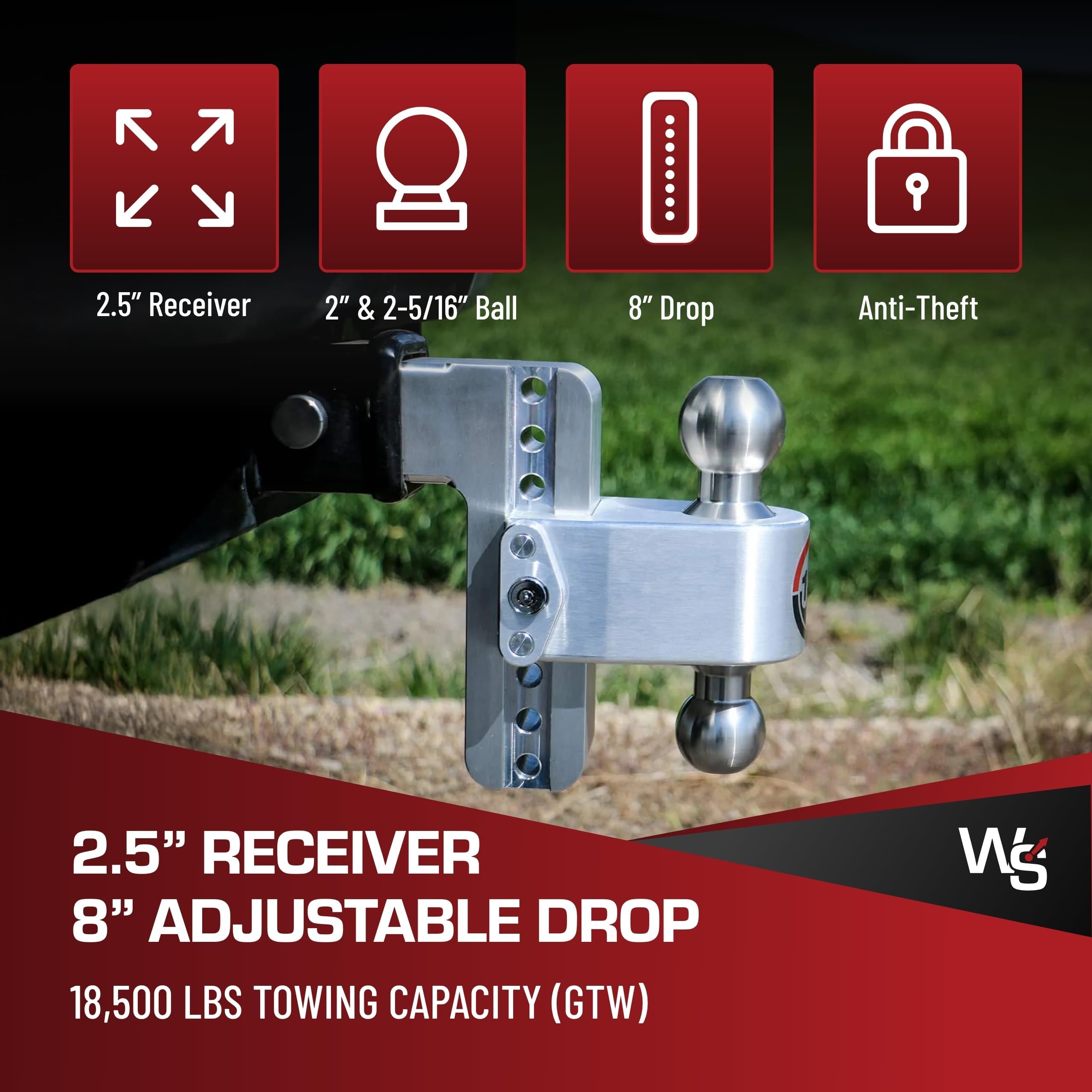 Weigh Safe chrome tow balls highlight premium corrosion resistance for durable towing