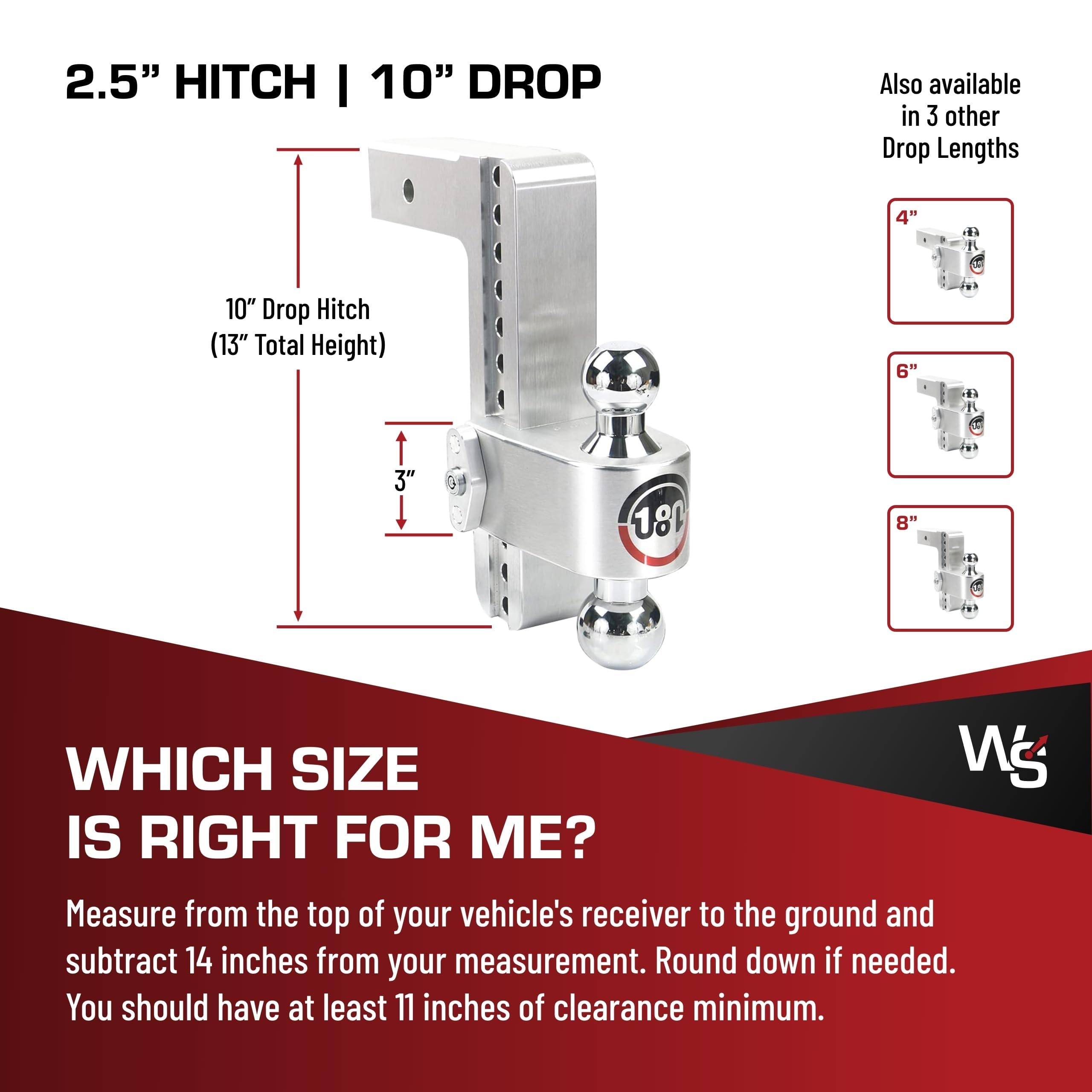 Weigh Safe keyed-alike four-piece lock set simplifies securing the ball mount.