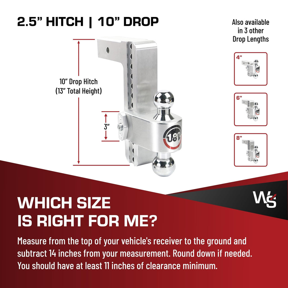 Weigh Safe keyed-alike four-piece lock set simplifies securing the ball mount.