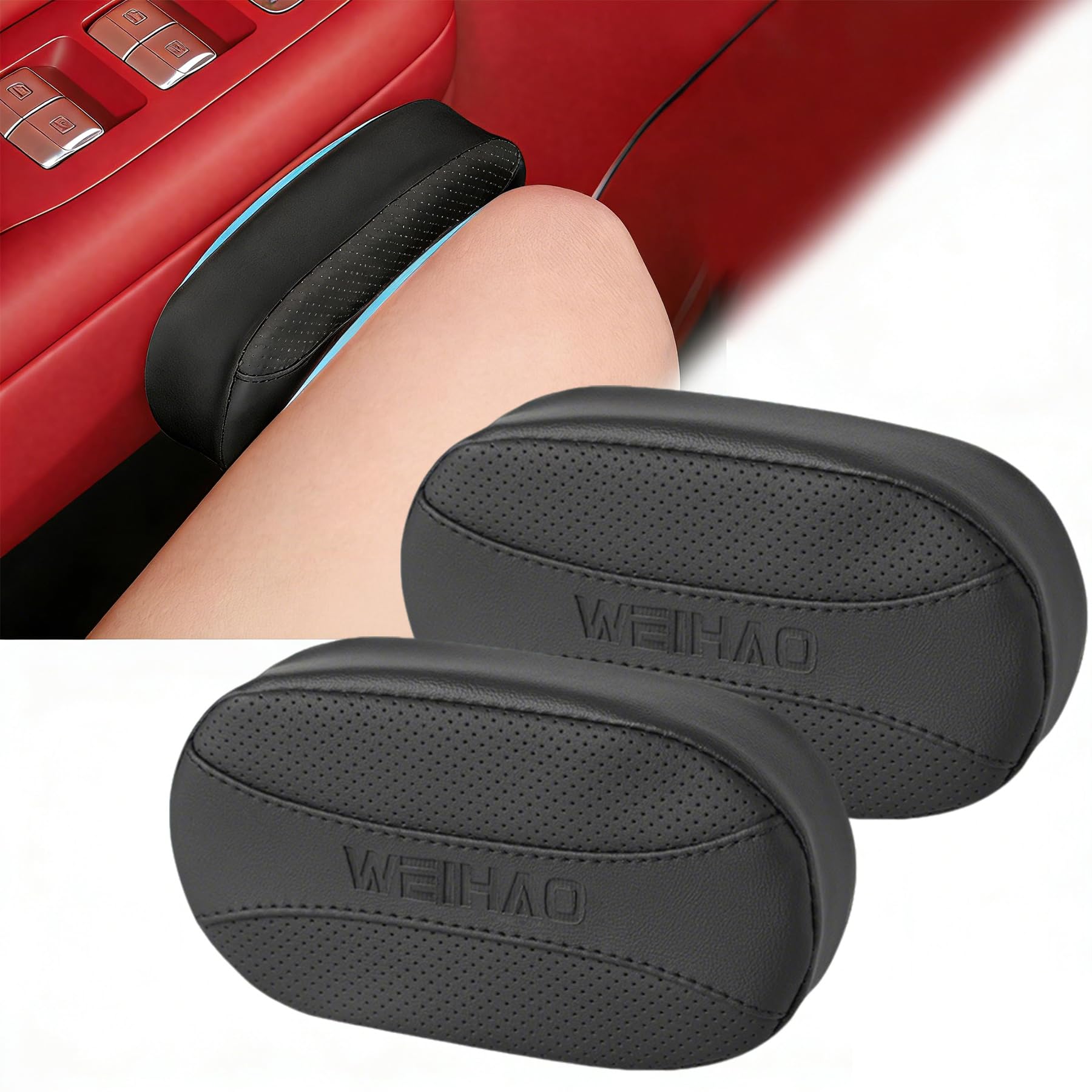 WEIHAO knee pad on console delivers plush comfort and long drive relief
