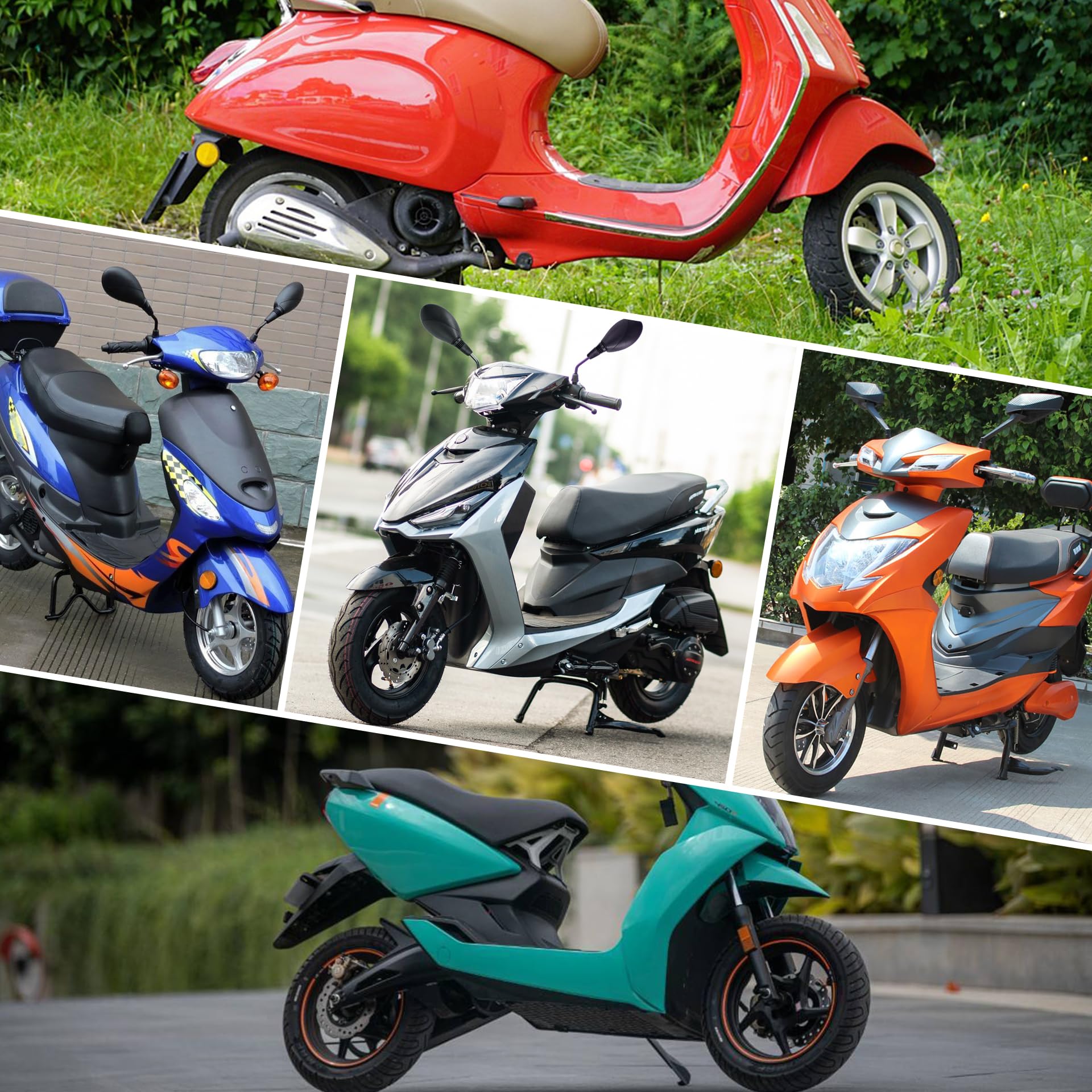 WEIYINGSI 3.50-10 tire load capacity up to 236 kg for scooters.
