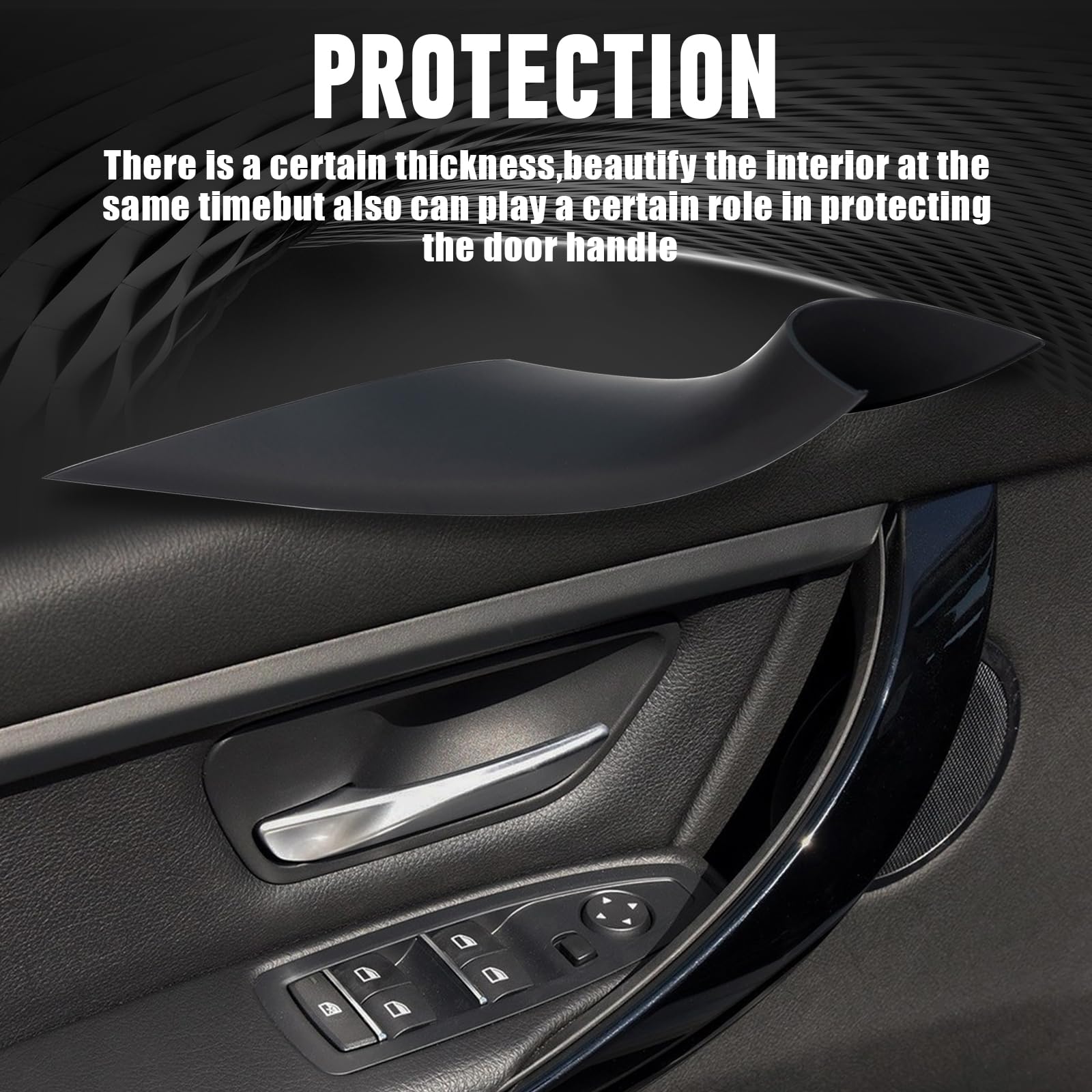 WEILEITE color-match finish blends with original BMW interior.