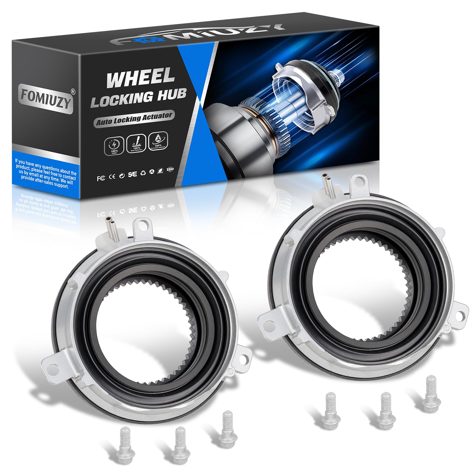 WEILEITE hub locking actuator front view highlights reliable 4WD engagement