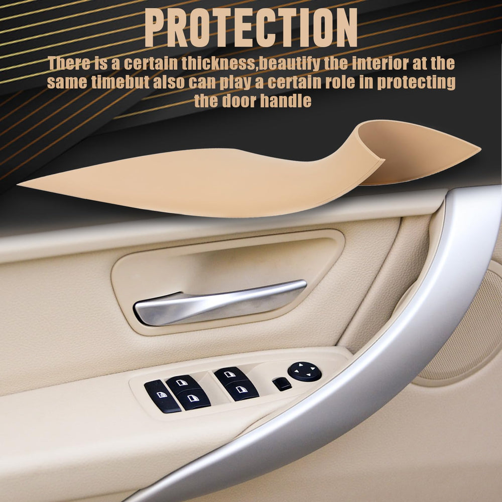 WEILETE BMW 4 Series door pull cover preserves a premium interior look.