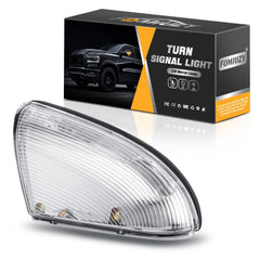 WEILEITE LED side mirror light for Dodge Ram with OEM-like fit and improved visibility.