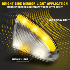 Durable, wear- and moisture-resistant WEILEITE mirror light for year-round signaling.