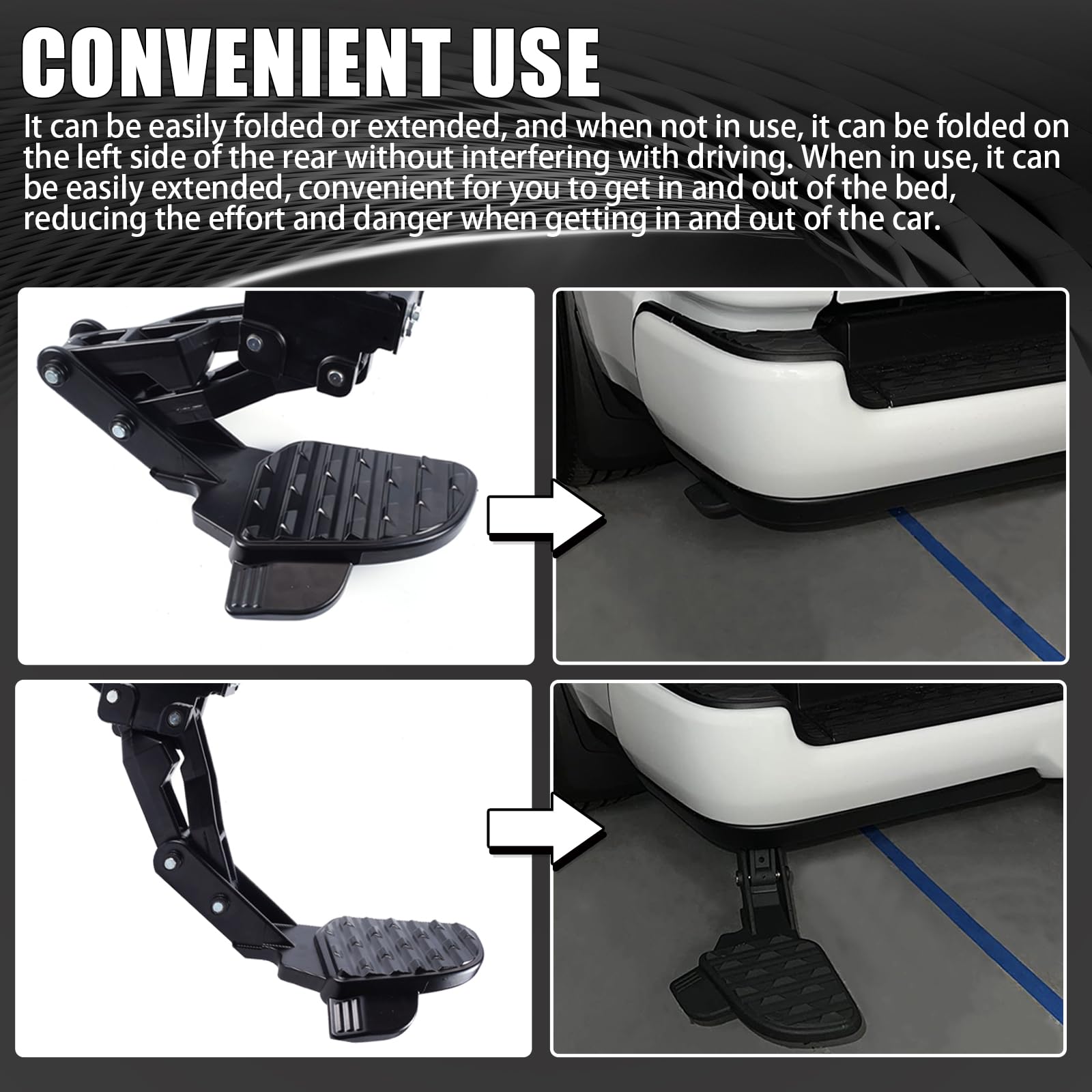 WEILEITE rear step compatible with OE number 82215289 for Ram trucks
