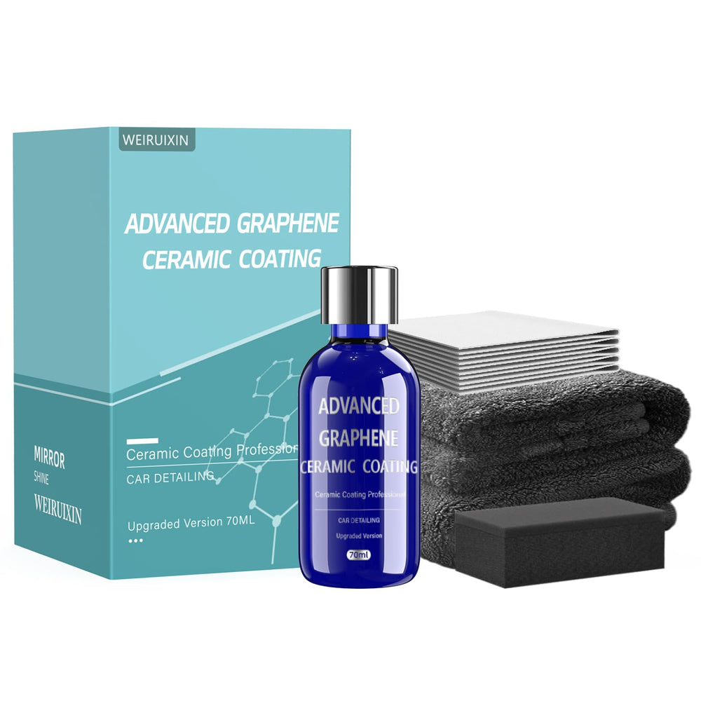 WEIRUIXIN graphene coating bottle provides durable protection and high gloss finish.