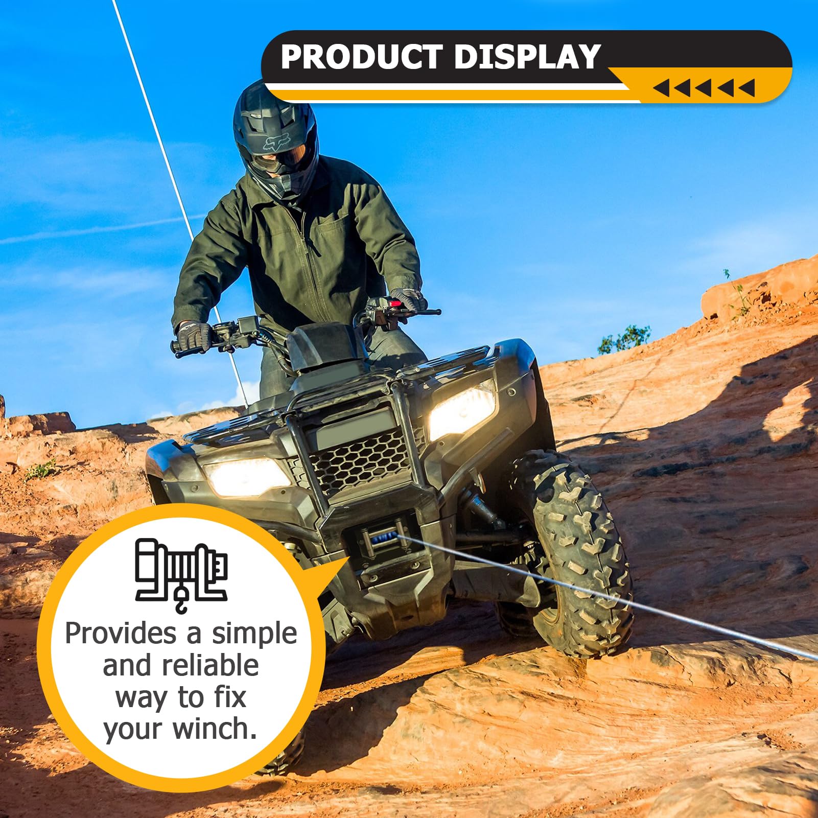 Package includes mounting plate and installation instructions