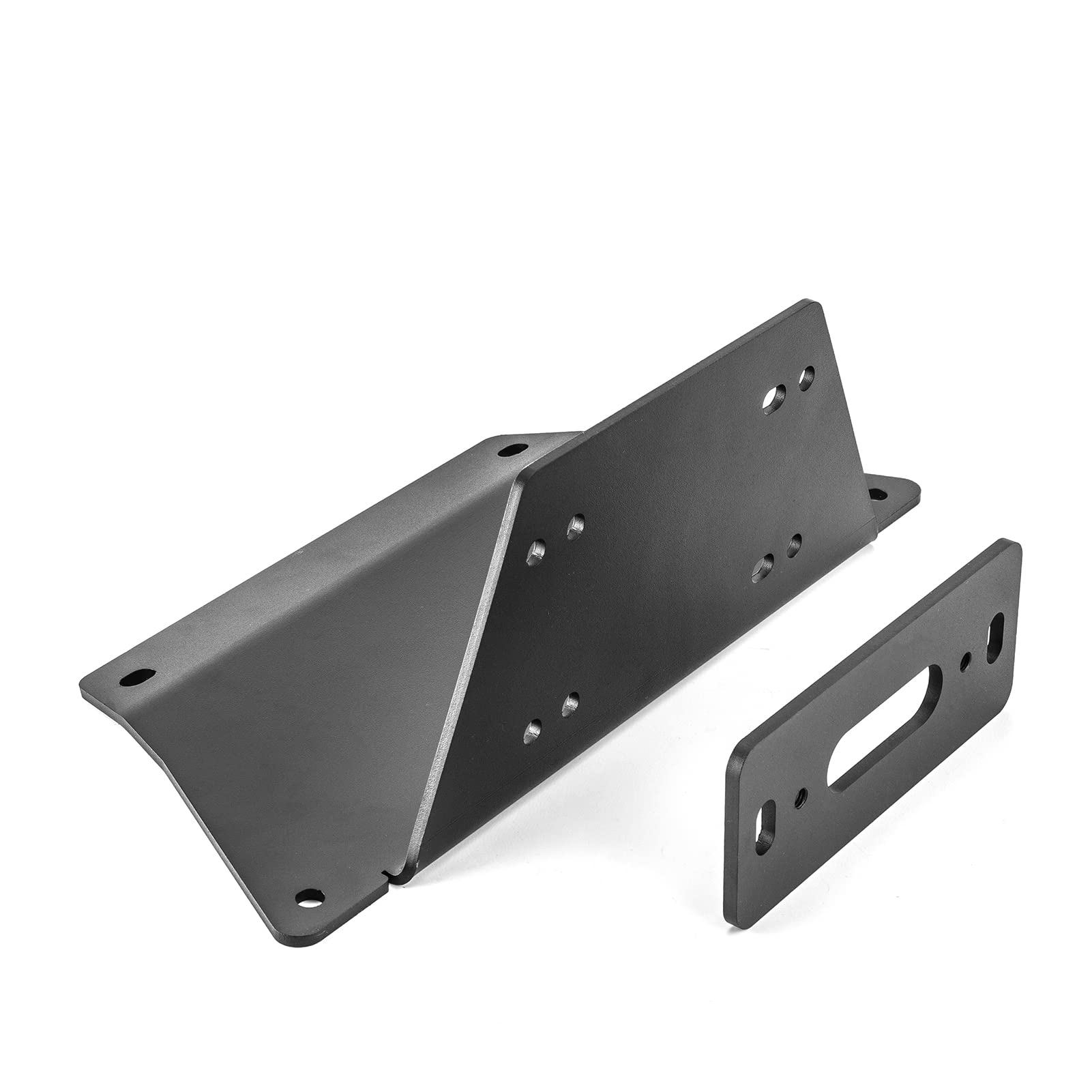 WeiSen winch mount bracket durable solid steel construction for long-lasting use.