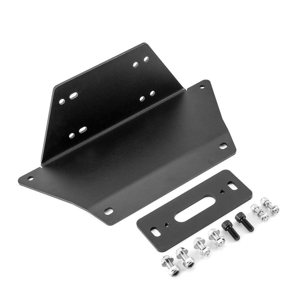 WeiSen winch mount bracket for Ranger 1000 fitment, solid construction for stable installation.