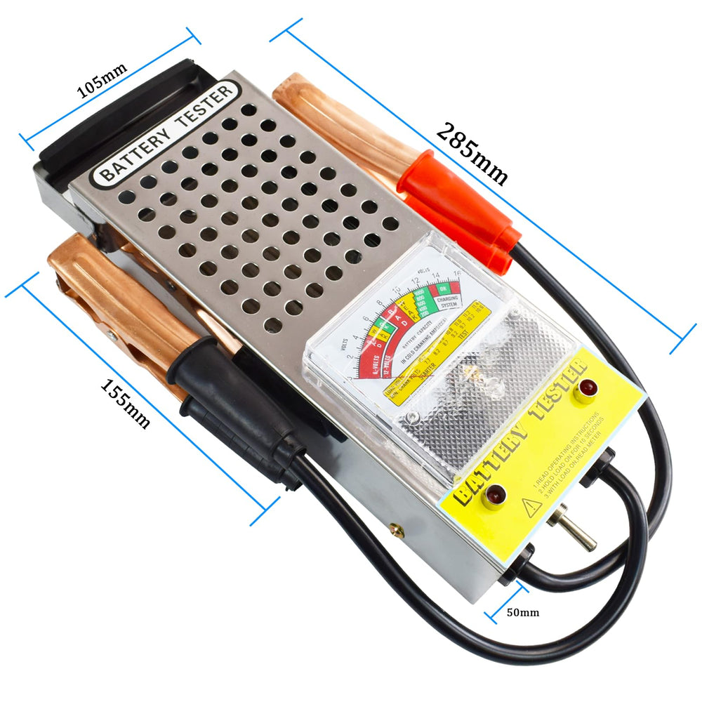 Weishuo battery tester voltmeter display highlights precise voltage readings for quick health assessment.