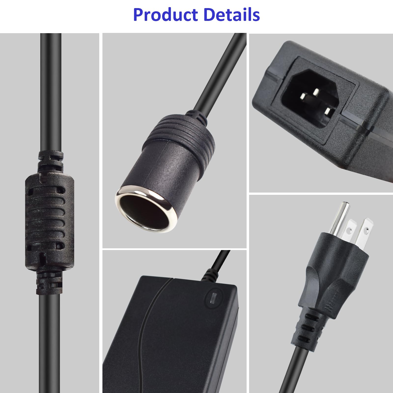 Weishuo cigarette lighter socket in use for portable power