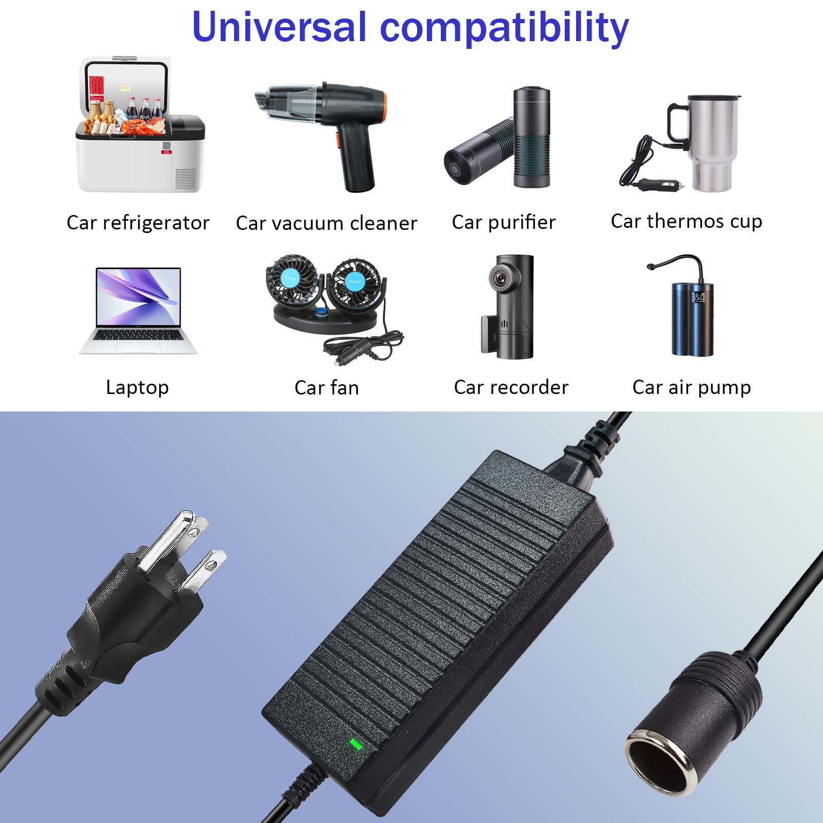 Weishuo travel-ready voltage range 100-240V compatible for multiple devices.