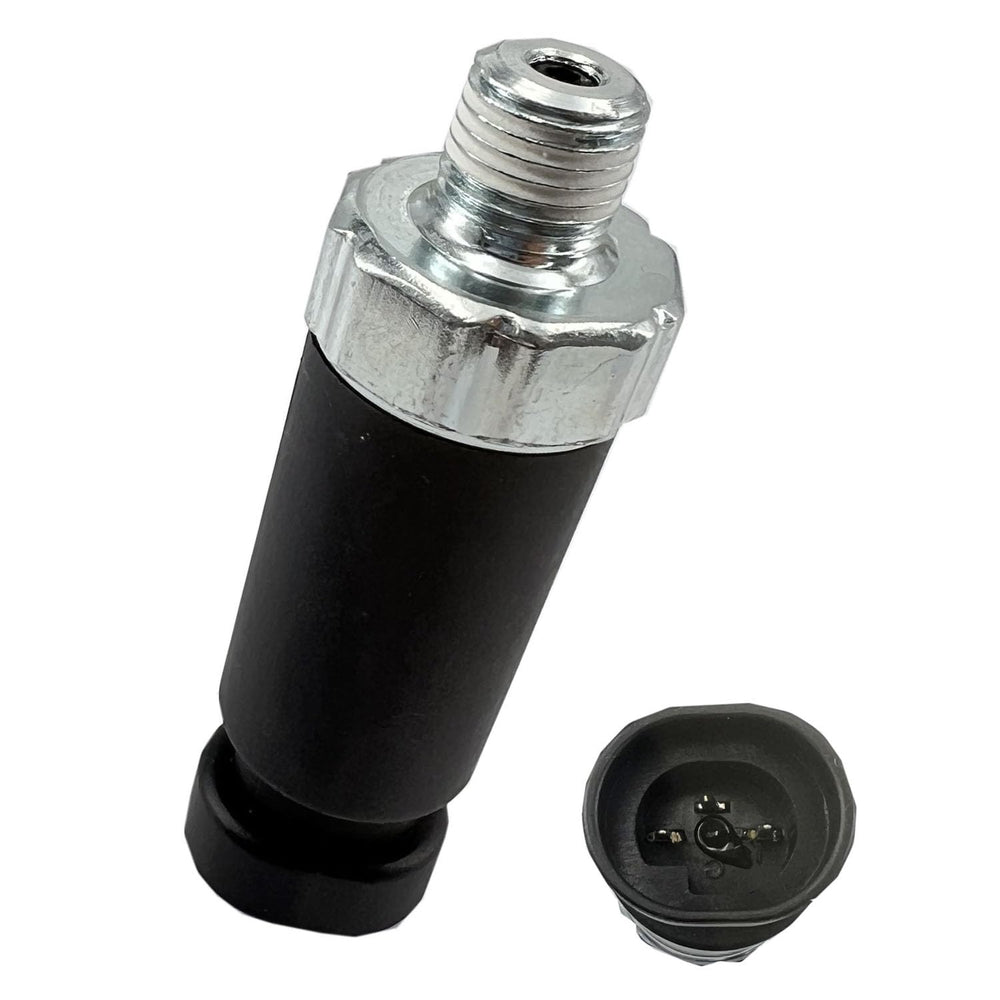 WEITARI oil pressure sensor switch closeup for accurate engine monitoring