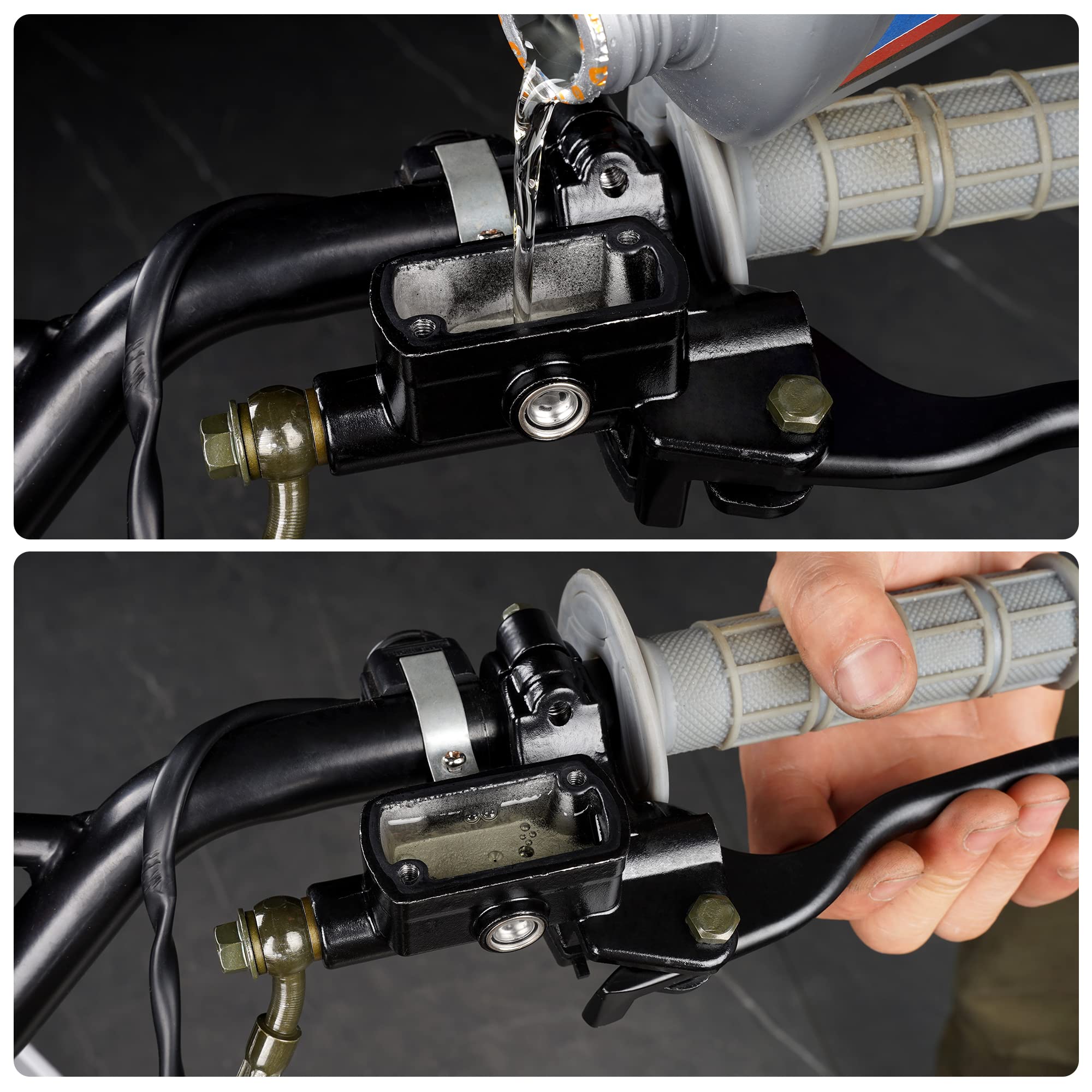 WEIYINGSI 8mm banjo bolt detail highlights premium hardware included.