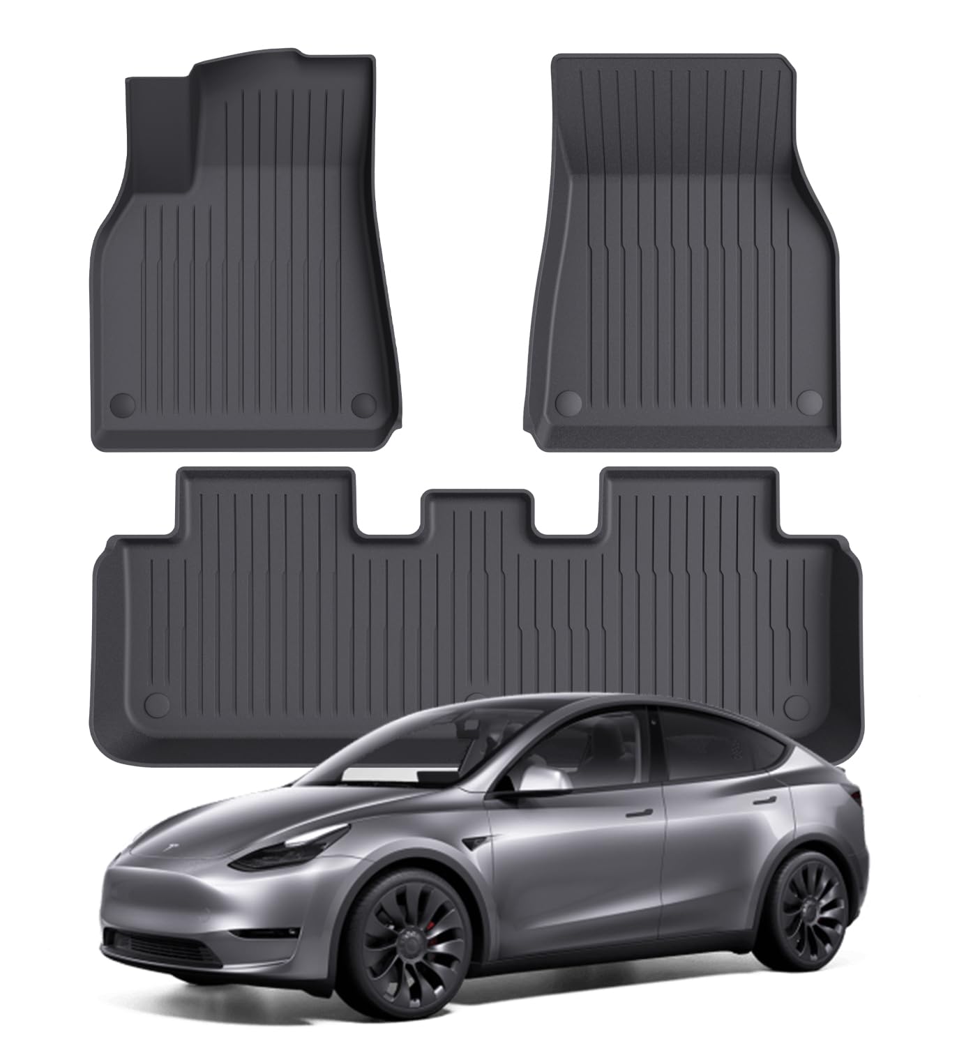 Wekar 3-piece set designed for five-seat Model Y.