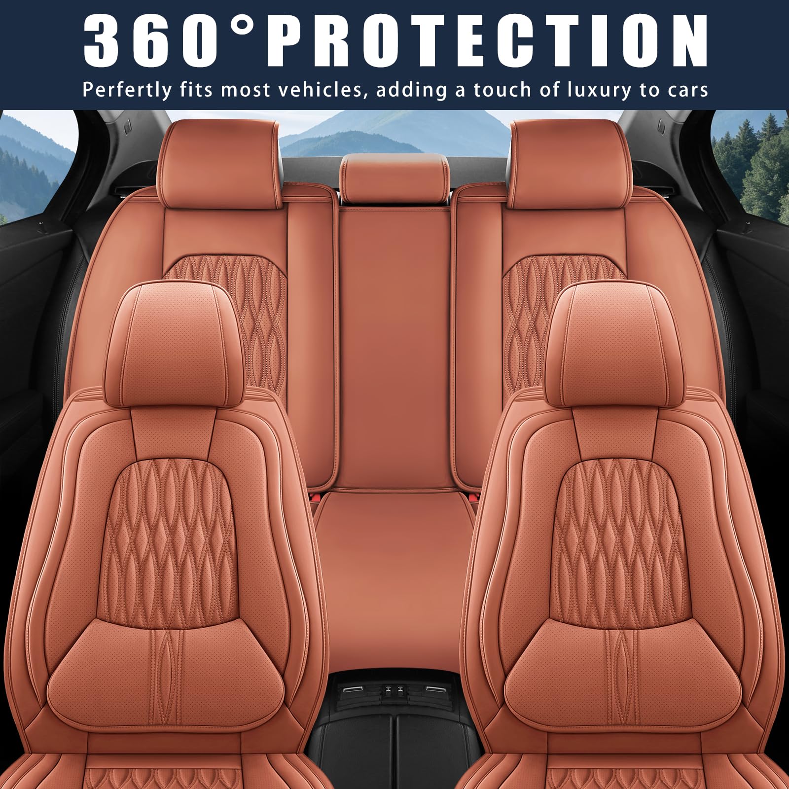 WELLDO easy-clean maintenance keeps seats looking fresh with a wipe