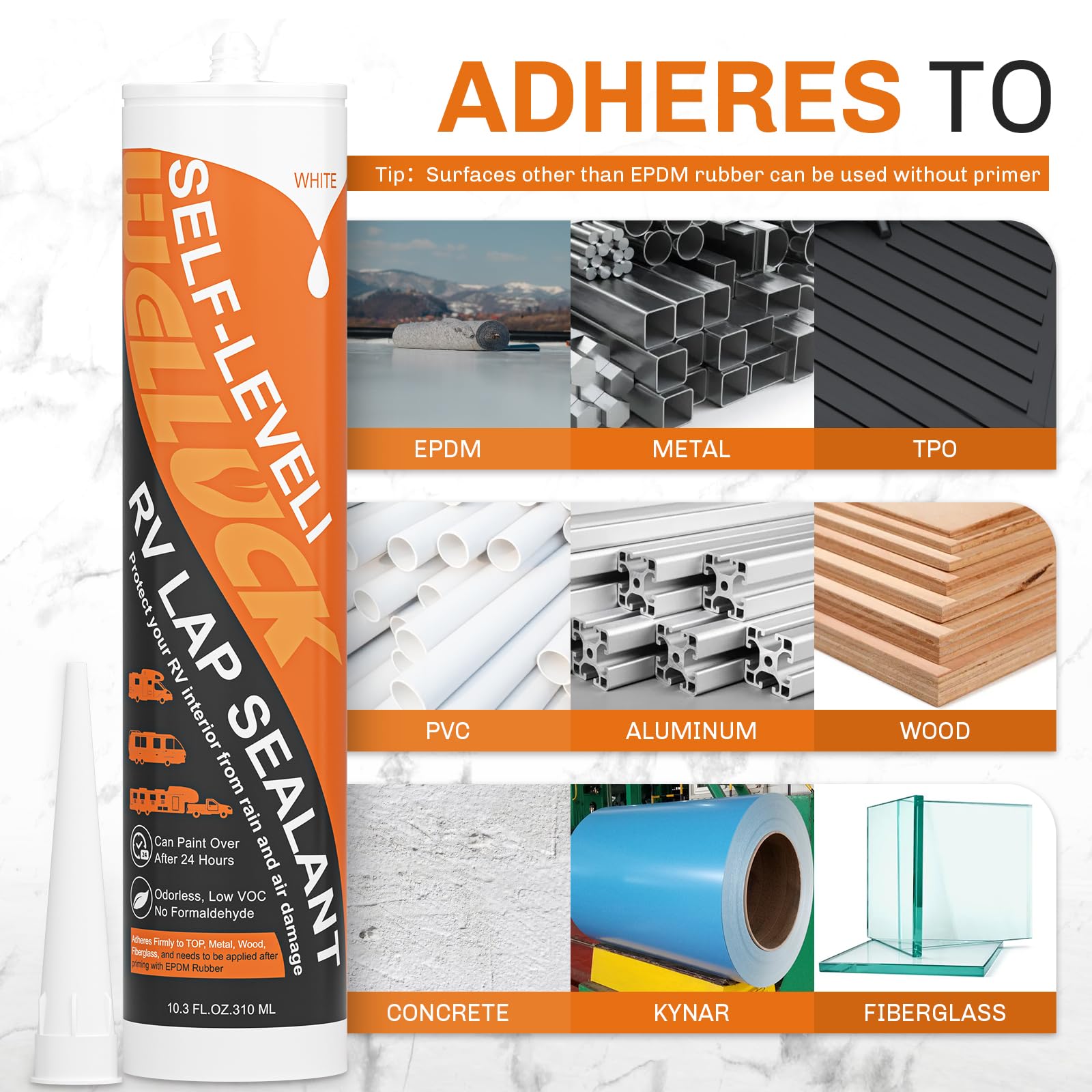 Welluck high elasticity ensures flexibility against vibrations and temperature changes.