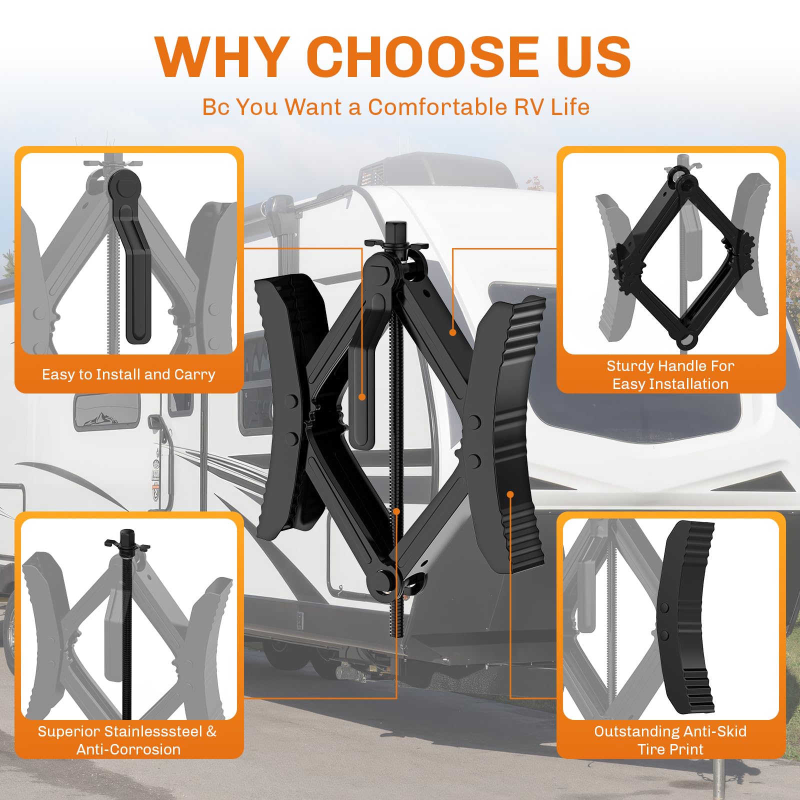 Welluck included tools illustrate fast installation with wrench and gloves