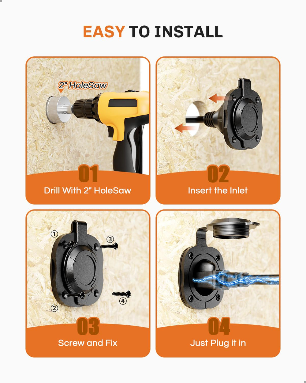 Welluck NEMA compatibility enables flexible adapters for generators and chargers