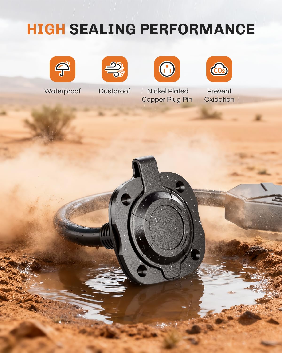 Welluck outdoor RV use illustrates rugged, reliable power connection