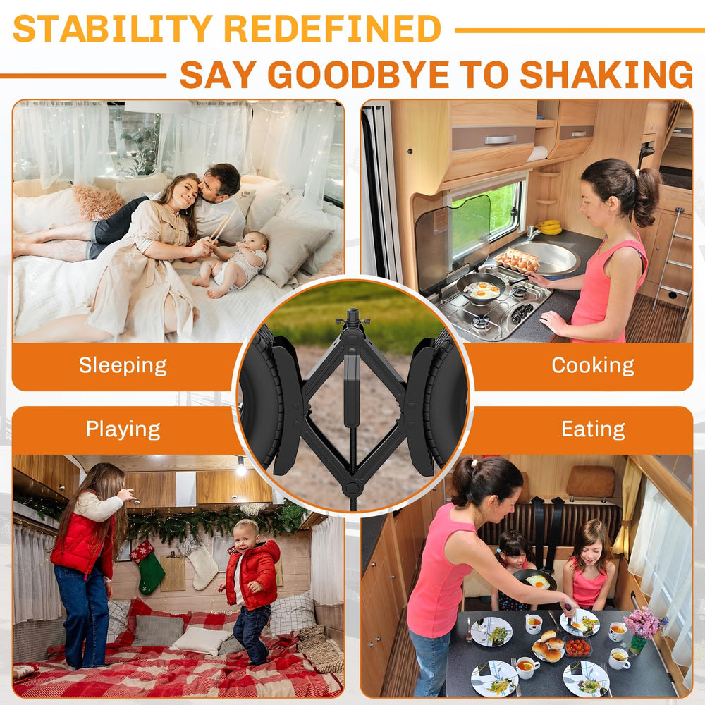 Welluck range supports 3.5 to 12 inch wheels for versatile RV compatibility