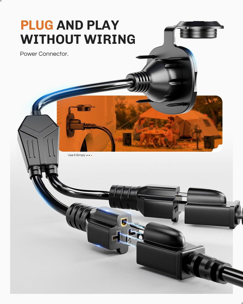 Welluck wall-mount installation demonstrates a secure plug and play setup