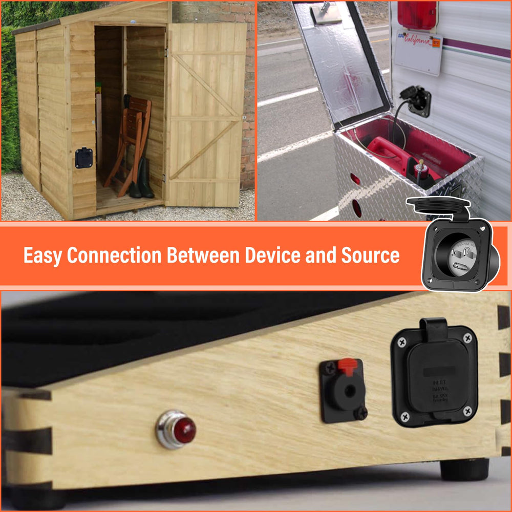 WELLUCK wiring-block clear view enables quick and accurate electrical connections.