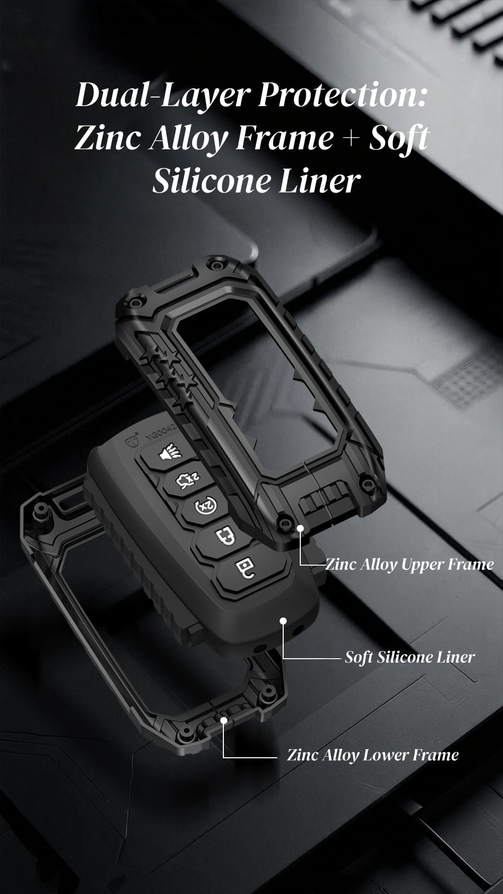 Wenwubin full signal access preserves remote functionality with the cover installed