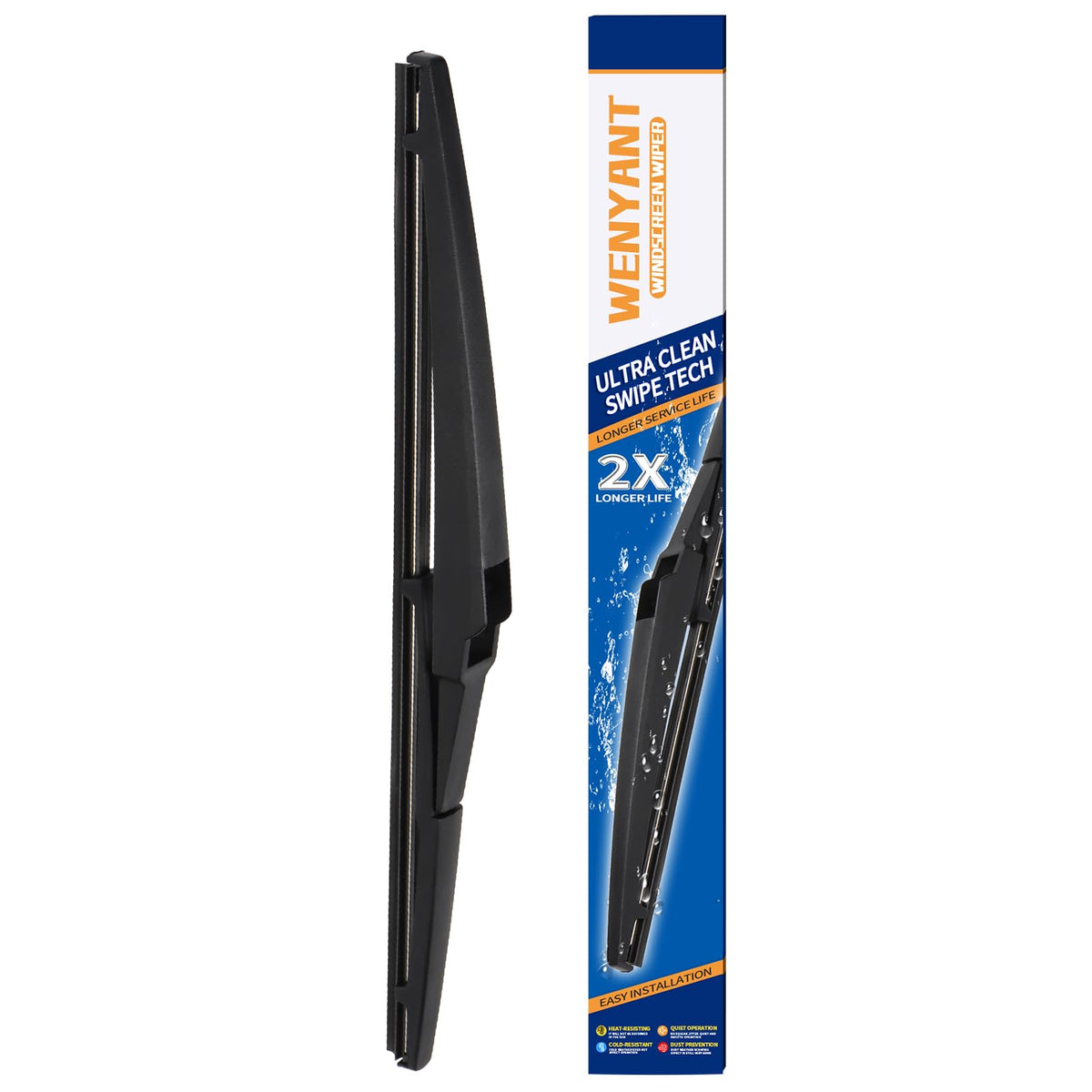 Wenyant 22-inch front wiper blade for Hyundai Accent and NV200, reliable rain visibility