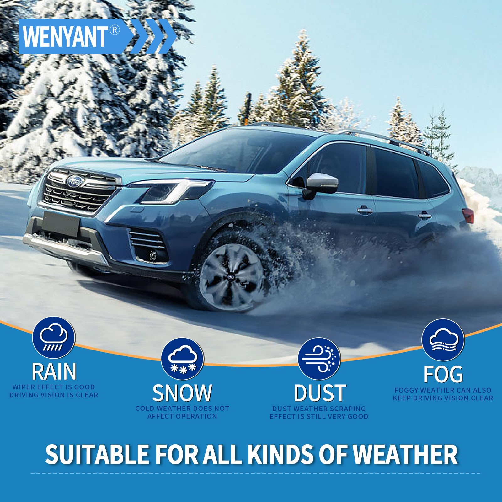 Wenyant blades stand up to harsh weather for durability