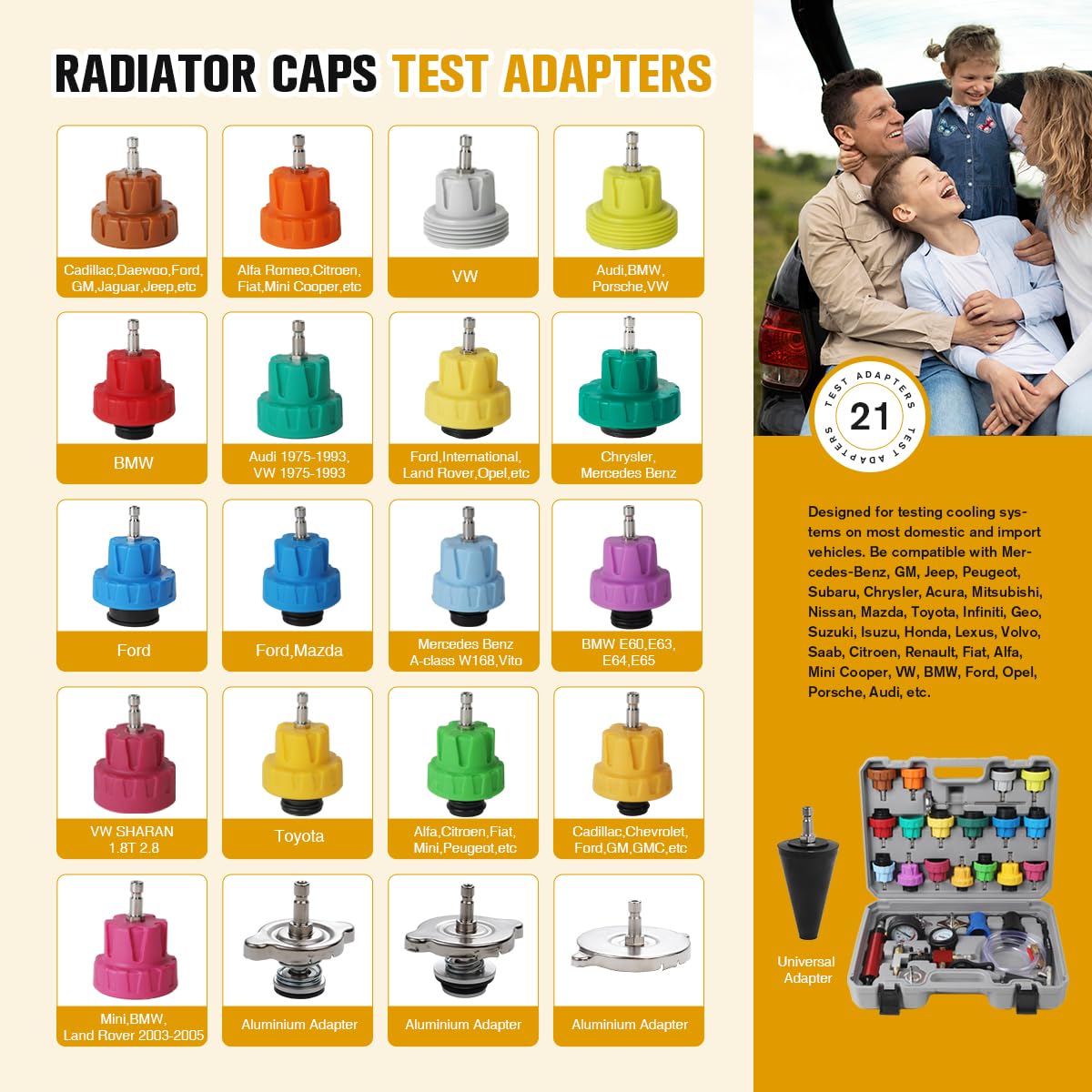 Wenzhon leakage testing reveals radiator leaks quickly and accurately