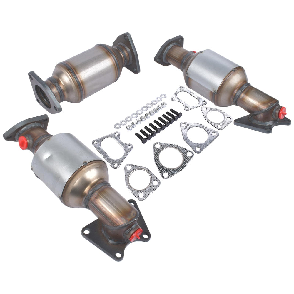 Weonefit catalytic converter set right view for Honda Pilot — supports balanced exhaust performance.