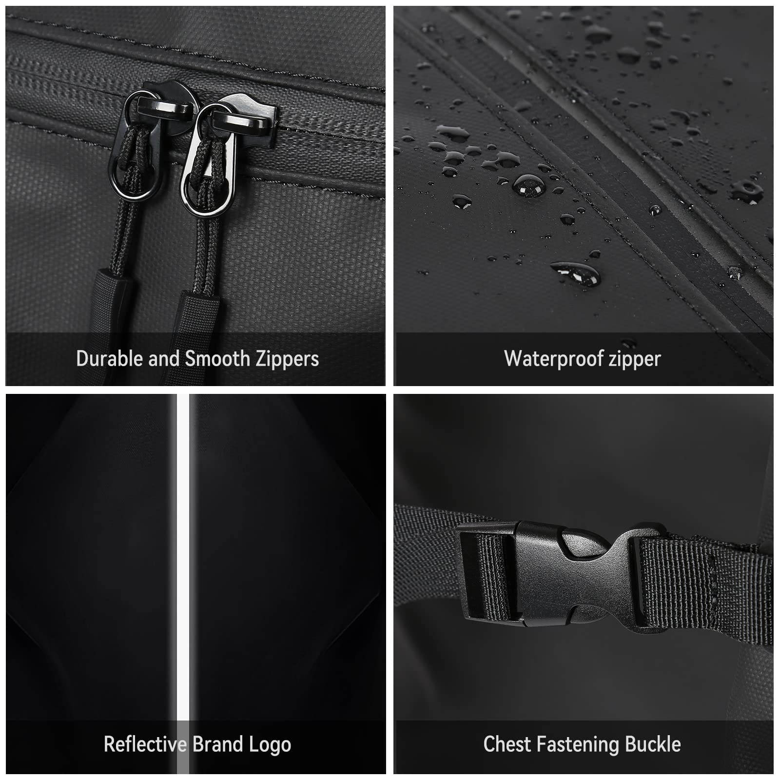 WEPLAN ergonomic-shoulder-straps reduce fatigue during long rides.