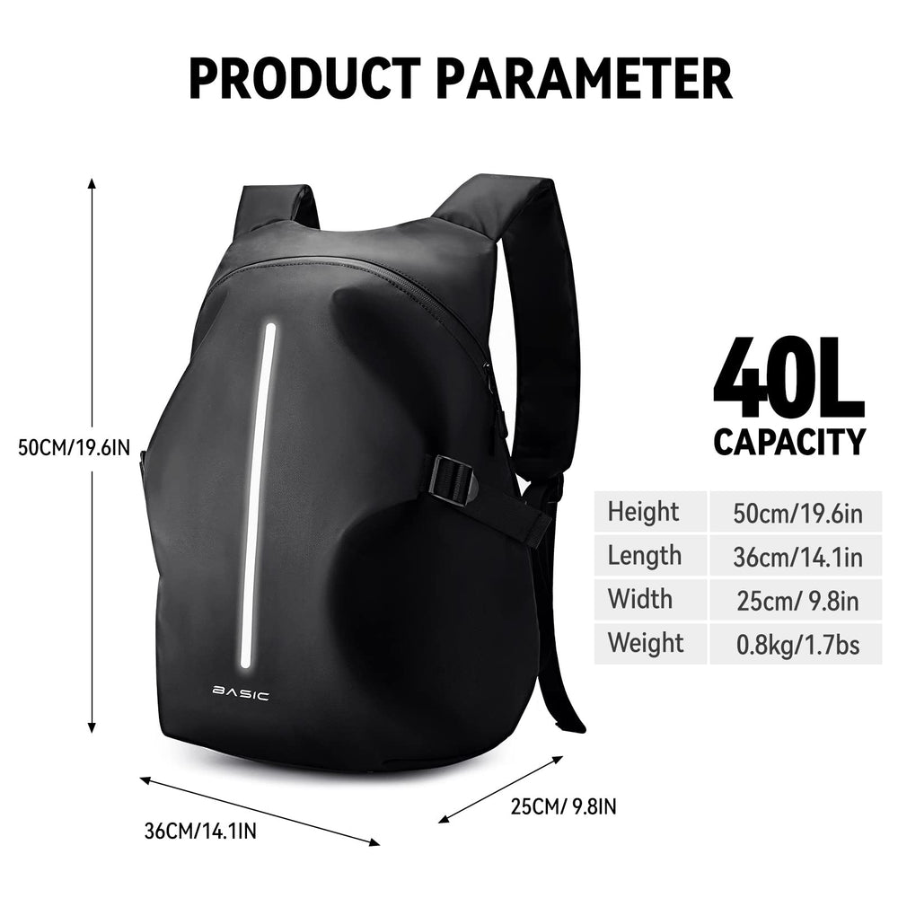 WEPLAN waterproof-shell protects contents during light rain and outdoor trips.