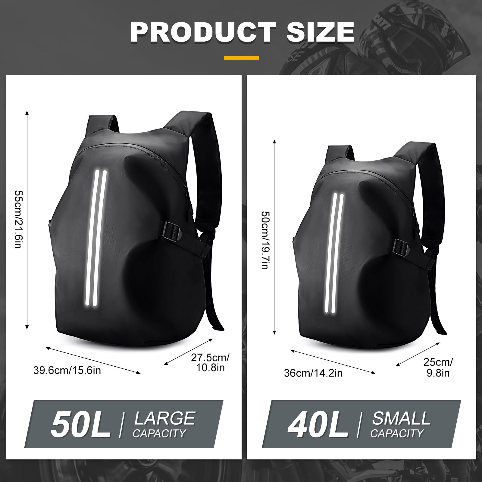 WEPLAN helmet backpack made with high-density nylon for durability